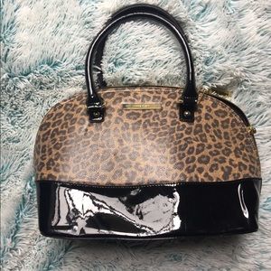 Anne Klein cheetah print bag
